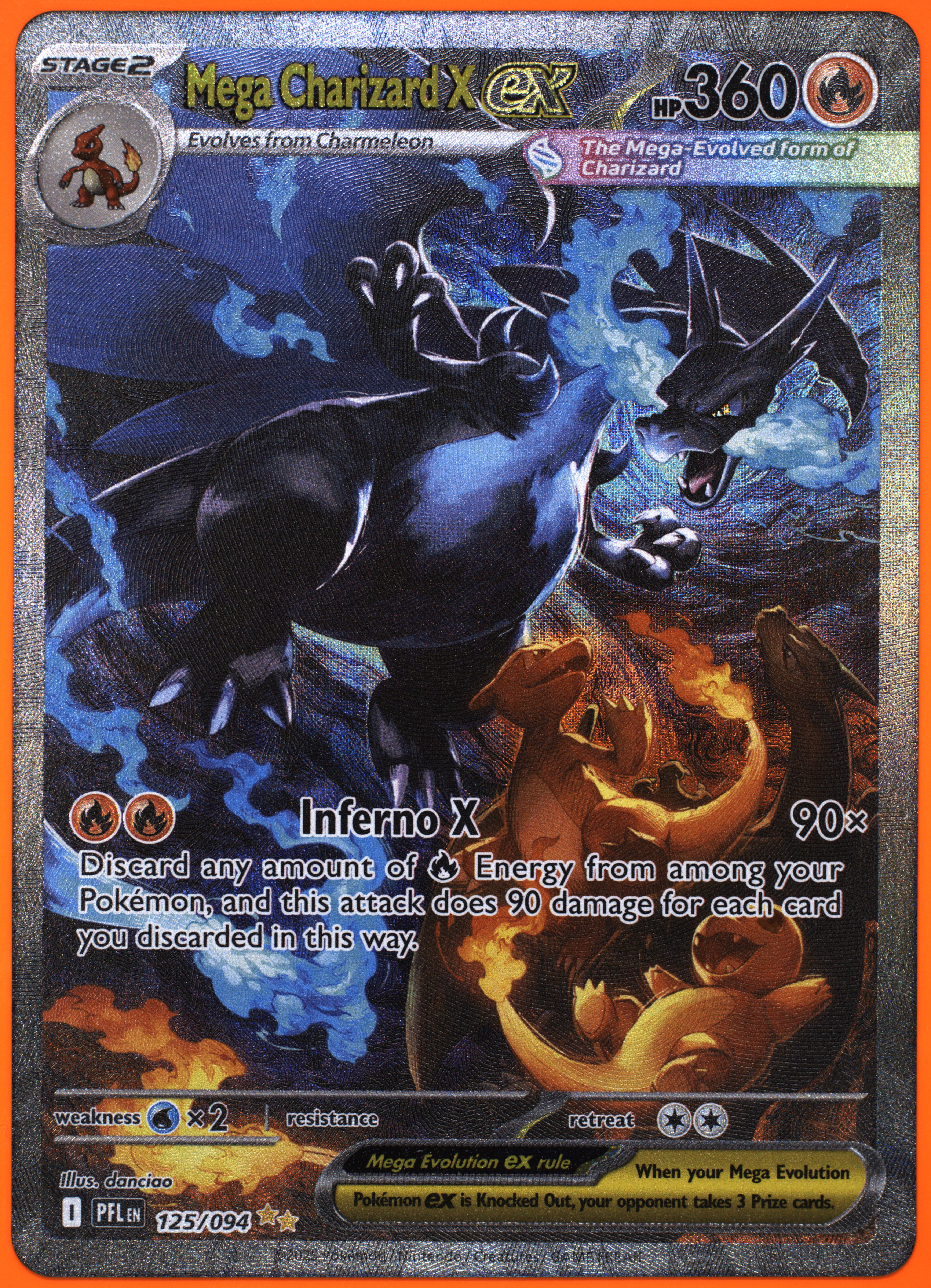black mega charizard pokemon card PKM] Charizard EX (XY17) [XY: Black Star Promos] – Misty Mountain Games main image 0